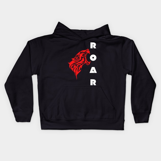 ROAR Kids Hoodie by Rusty-Gate98